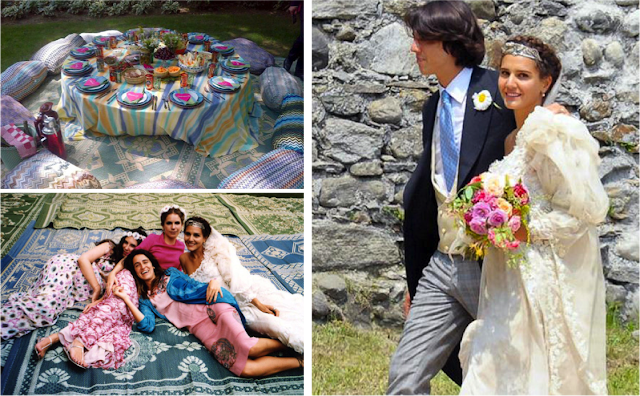 Boda campestre de Marguerita Missoni