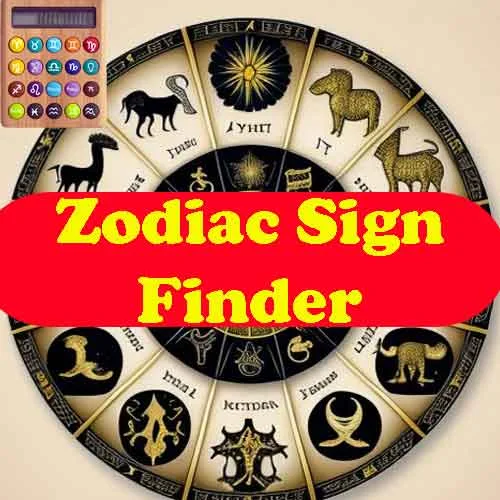 Zodiac Sign Finder Online FREE, zodiac calculator, Rashi calculator in english, find rashi by name letter, New born baby rashi