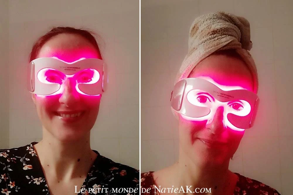 comment utiliser le masque led eye perfector ?