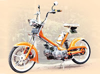 Gambar motor honda C70 modifikasi