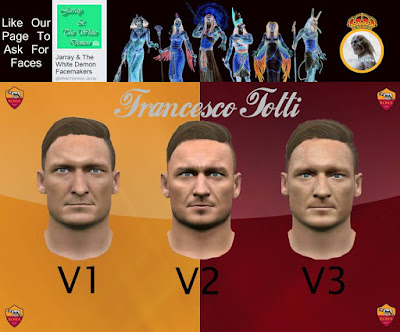 Francesco Totti 3 Version Pes 2016 By The White Demon