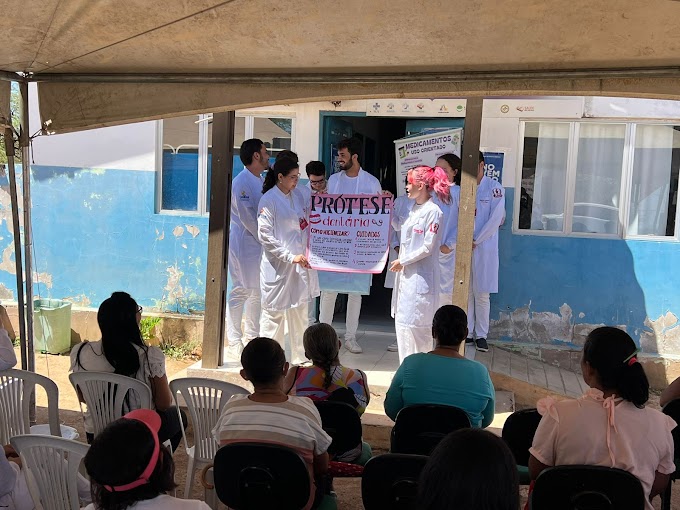 Comunidade do Povoado Torquato recebeu ações de Prevenções de Saúde Bucal.