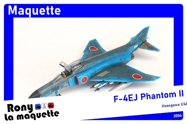 Maquette du F4 EJ Phantom II au 1/48.