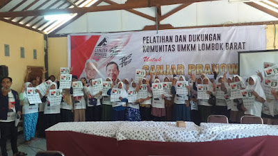 Relawan ADIL GAMA NTB Adakan  Pelatihan Bisnis Bagi UMKM di Lombok Barat