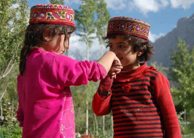 Cute Kids From Gilgit Baltistan Pakistan