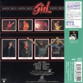 Album Cover (back): Sheer Greed / Girl