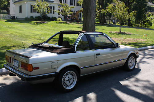 Not that it matters the E30 Baur convertible is an interesting car in its