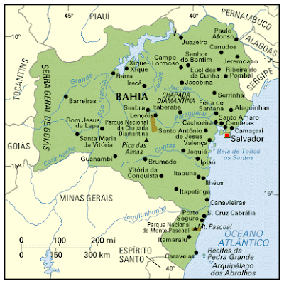 Bahia Mapa da Cidade