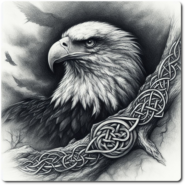 Back in the day I was adopted into the eagle Clan. Then when I spoke out against getting involved with natural gas The Clan and tribe disowned me. But Eagle didn't. (The Green Man)