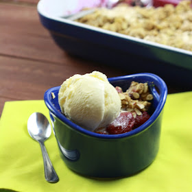 Peanut Butter Berry Cobbler | The Sweets Life