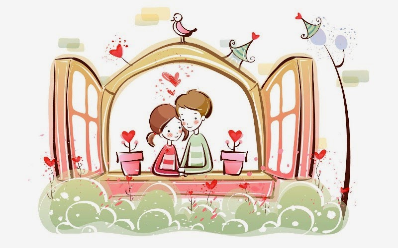 Lihat 55 Wallpaper Kartun  Cinta Romantis  Terbaru Bangiz 