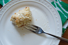 Coconut Banana Bread Scones with Lime Glaze