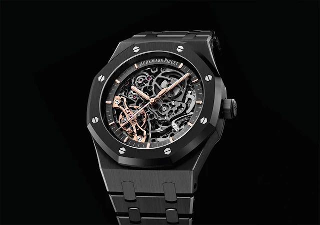 Audemars Piguet Royal Oak Double Balance Wheel Openworked Black Ceramic Ref. 15416CE.OO.1225CE.01