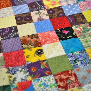 Postage Stamp Quilt: QuiltBee