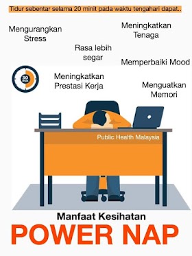 Kepentingan tidur sebentar tengahari