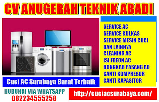Cuci AC Surabaya Barat Terbaik