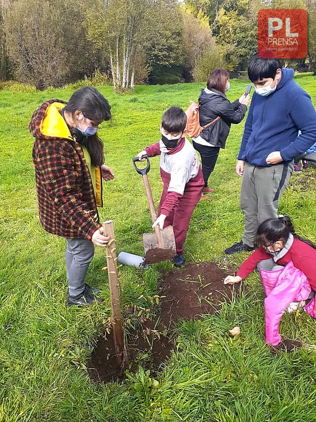 Intervención urbana en el Parque Chuyaca en el Día de la Tierra