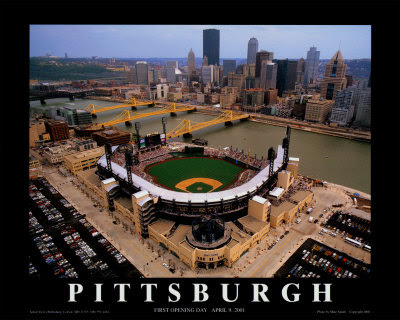 Our hotel and the wedding events all occured next to PNC Park