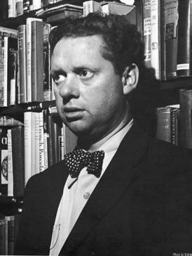 Dylan Thomas in New York in 1952