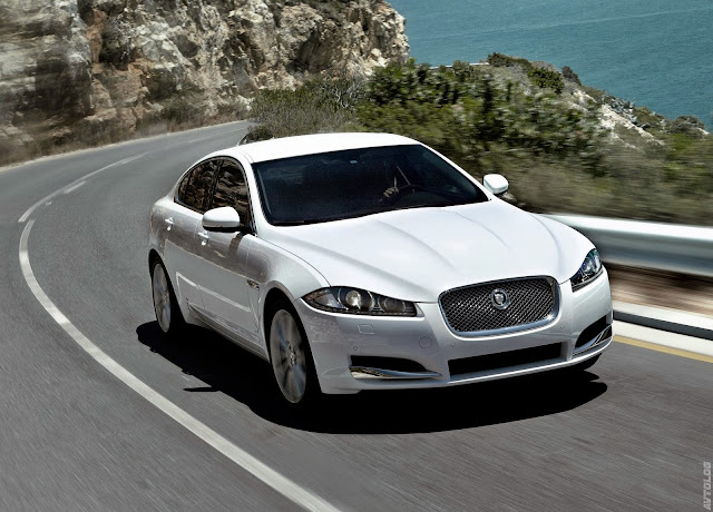 The Jaguar XF