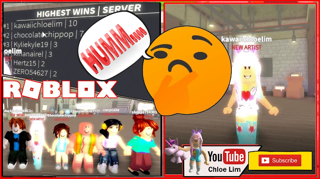Roblox Doodley Gameplay! Chocolate is good at this game and I'm top in the server! Its hard to draw in the game thou!