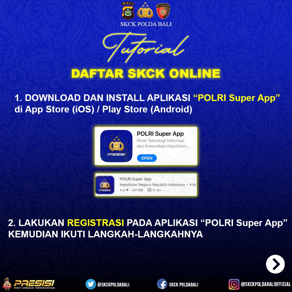 Cara Buat SKCK Online Mudah, Cepat Download Aplikasi Disini! - POLRI Super App