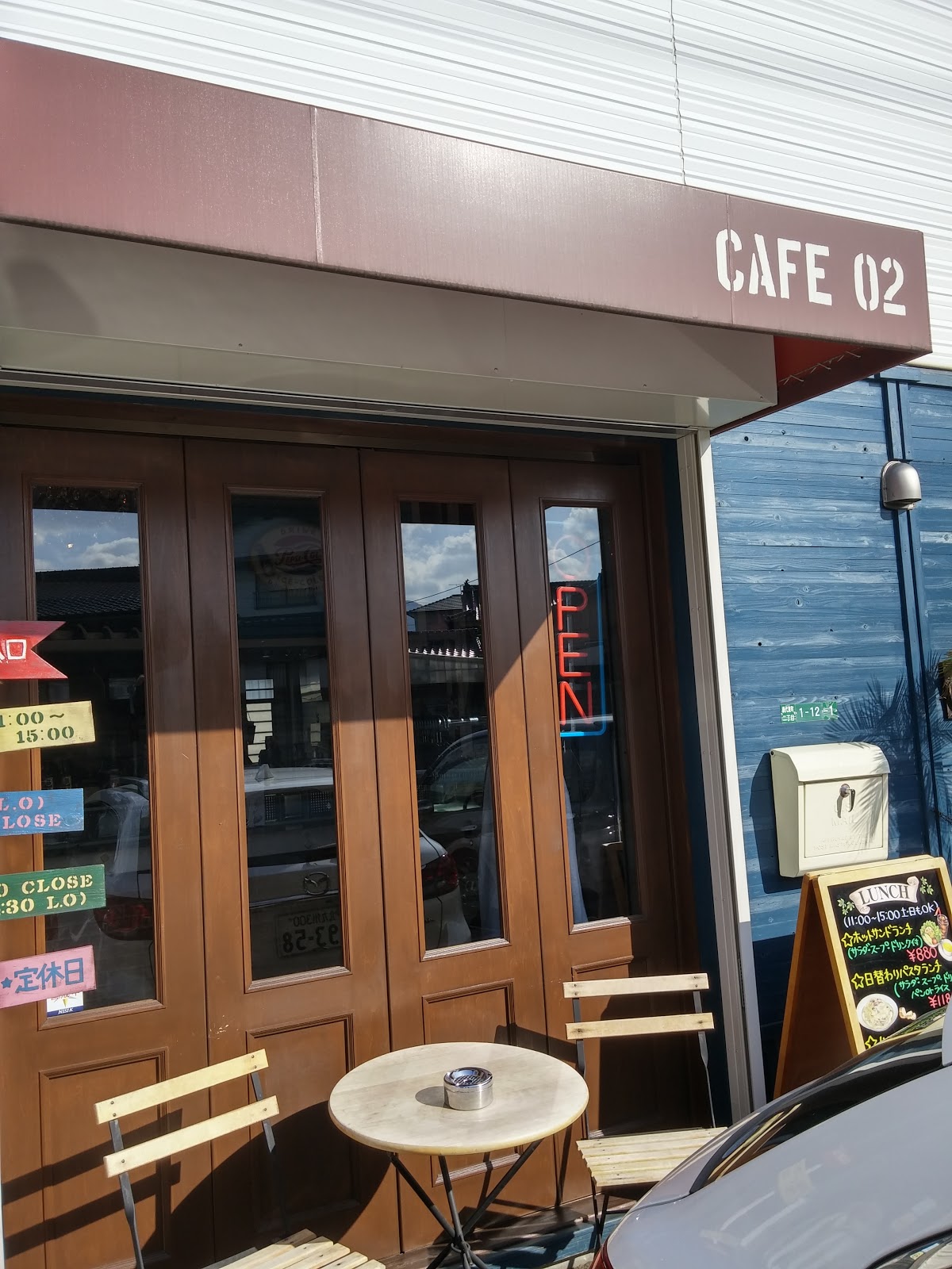 Cafe02 カフェ ゼロニ 北九州市小倉南区横代東町 ながしゃんのグルメ 温泉旅日記 ワンコも