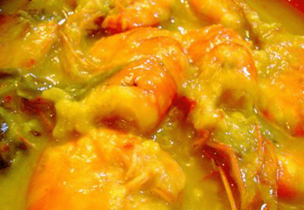 Dari Koleksi Angah Rohani: Udang Masak Lemak Tempoyak