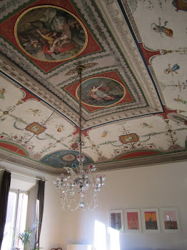 The loungeroom ceiling