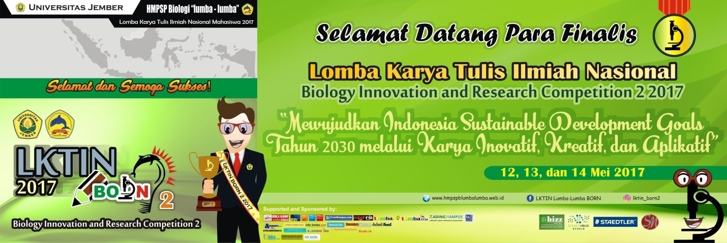 Lomba Karya Tulis Ilmiah Nasional Biology Innovation 