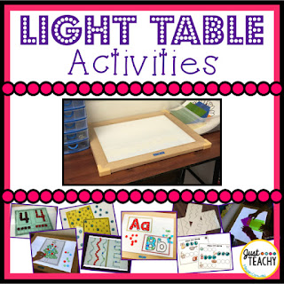 Light Table Activities