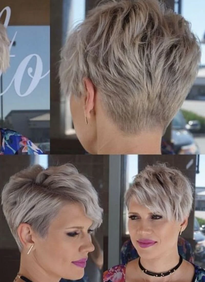 Corte de cabelo pixie tendência 2023