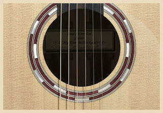 Gambar bagian gitar sound hole