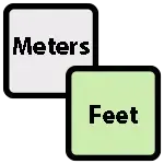 Meters to Feet Converter