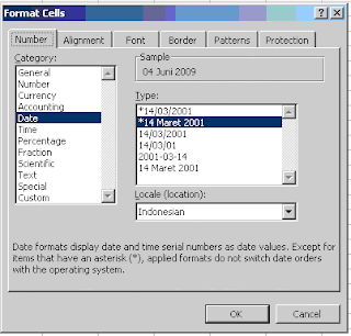 Change date format in excel