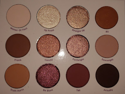 Review: ColourPop Give It To Me Straight Palette