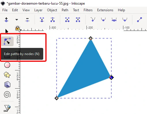 Dasar Cara Membuat Objek Di Inkscape 1.0