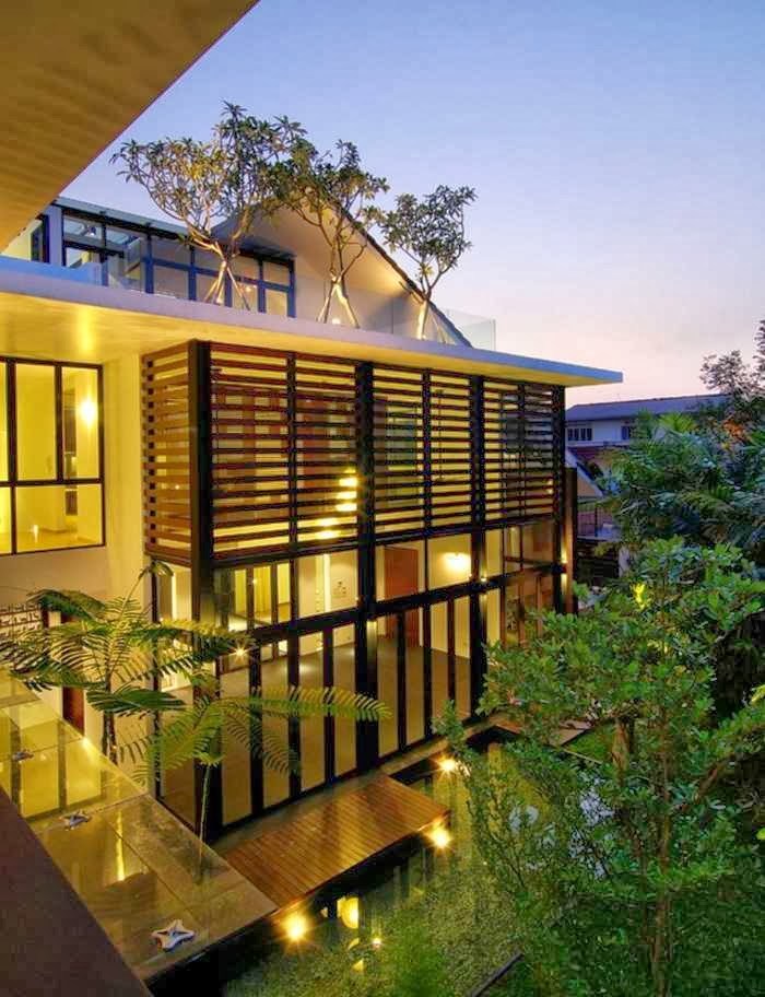 Desain Rumah  Minimalis  Modern Model Korea METRO PROPERTI 