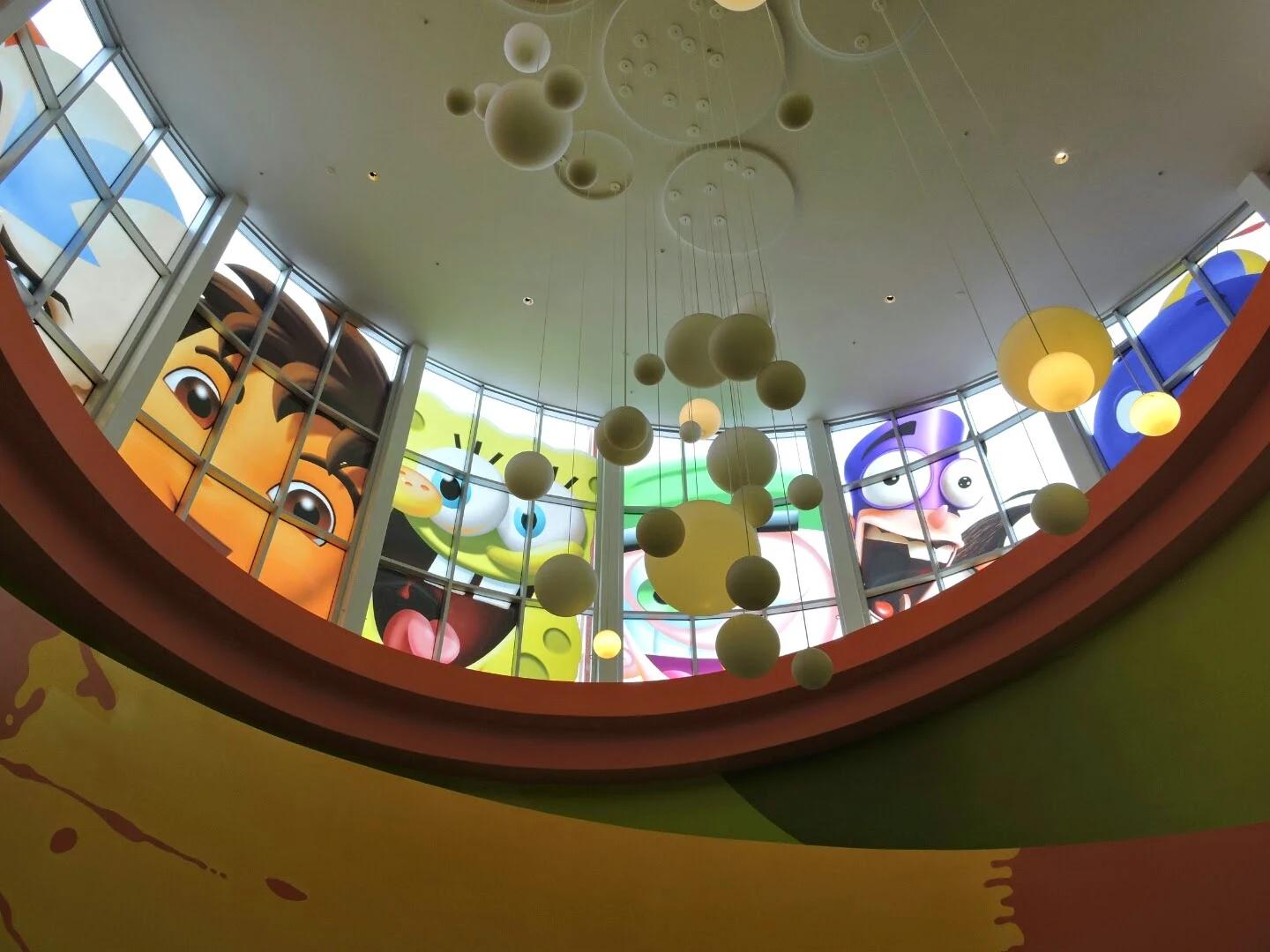 Inside the Nickelodeon Hotel in Orlando Florida