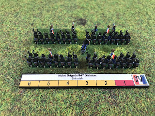 6mm figures by Baccus for the Blucher wargame