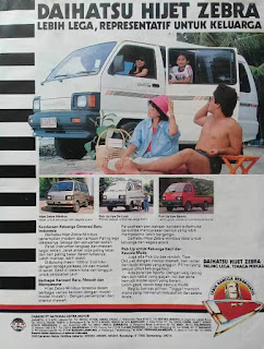 Iklan Jadoel daihatsu hijet zebra 1989