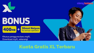 Kuota Gratis XL Terbaru