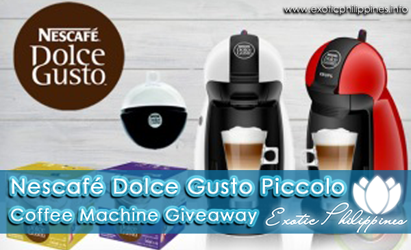 Nescafé Dolce Gusto Piccolo Coffee Machine Giveaway (11/19-12/10)