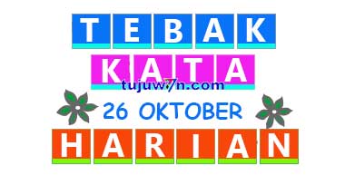 tantangan harian shopee tebak kata 26 oktober 2022