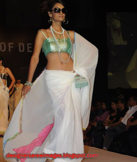 Designer Sarees at Lakhotia Institute of Designer Fashion Show