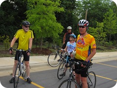 Riders at the mid-way point!