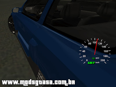 Velocímetro Analógico + Digital CLEO para GTA San Andreas