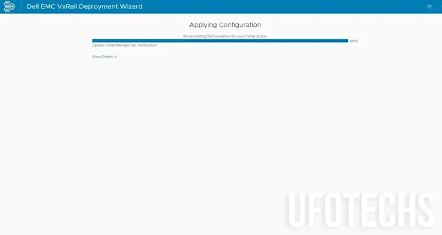VxRail Apply Configuration Proccess - UFOtechs