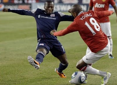 Ashley Young Man Utd Tour USA