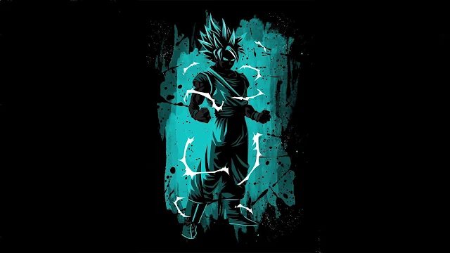 Goku Dark iphone Hd Wallpaper